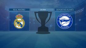 Streaming en directo | Real Madrid - Alavés (La Liga)