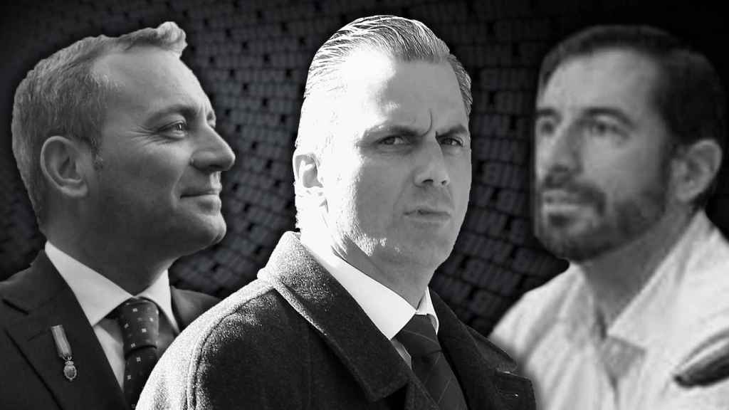 Tomás Fernández, Ortega Smith y David Lucas, en el relato de los disidentes