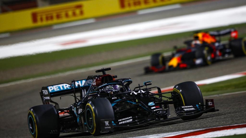 Hamilton en el GP de Bahréin