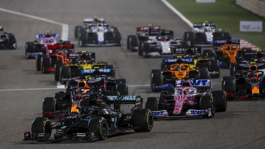 Salida del GP de Bahréin