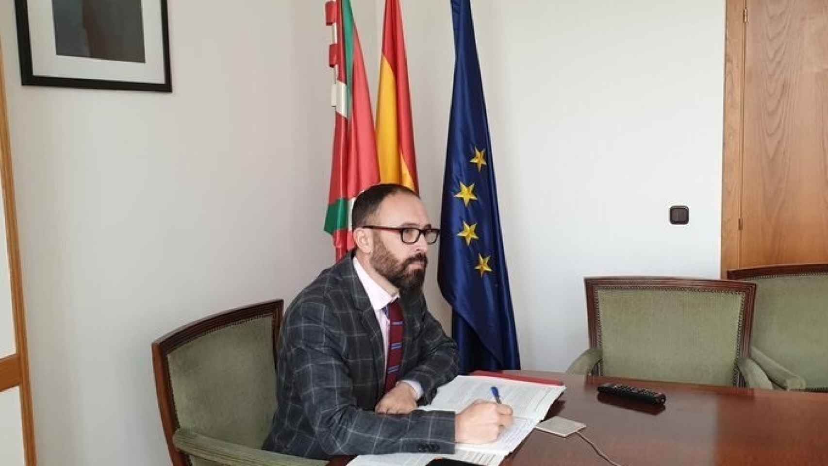 Denis Itxaso, delegado del Gobierno en el País Vasco.
