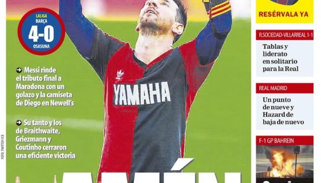 Portada Mundo Deportivo