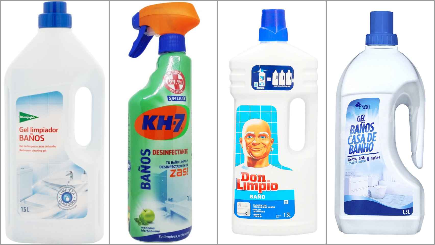 Limpiador de baño aroma fresco botella 1,3 l · DON LIMPIO · Supermercado El  Corte Inglés El Corte Inglés
