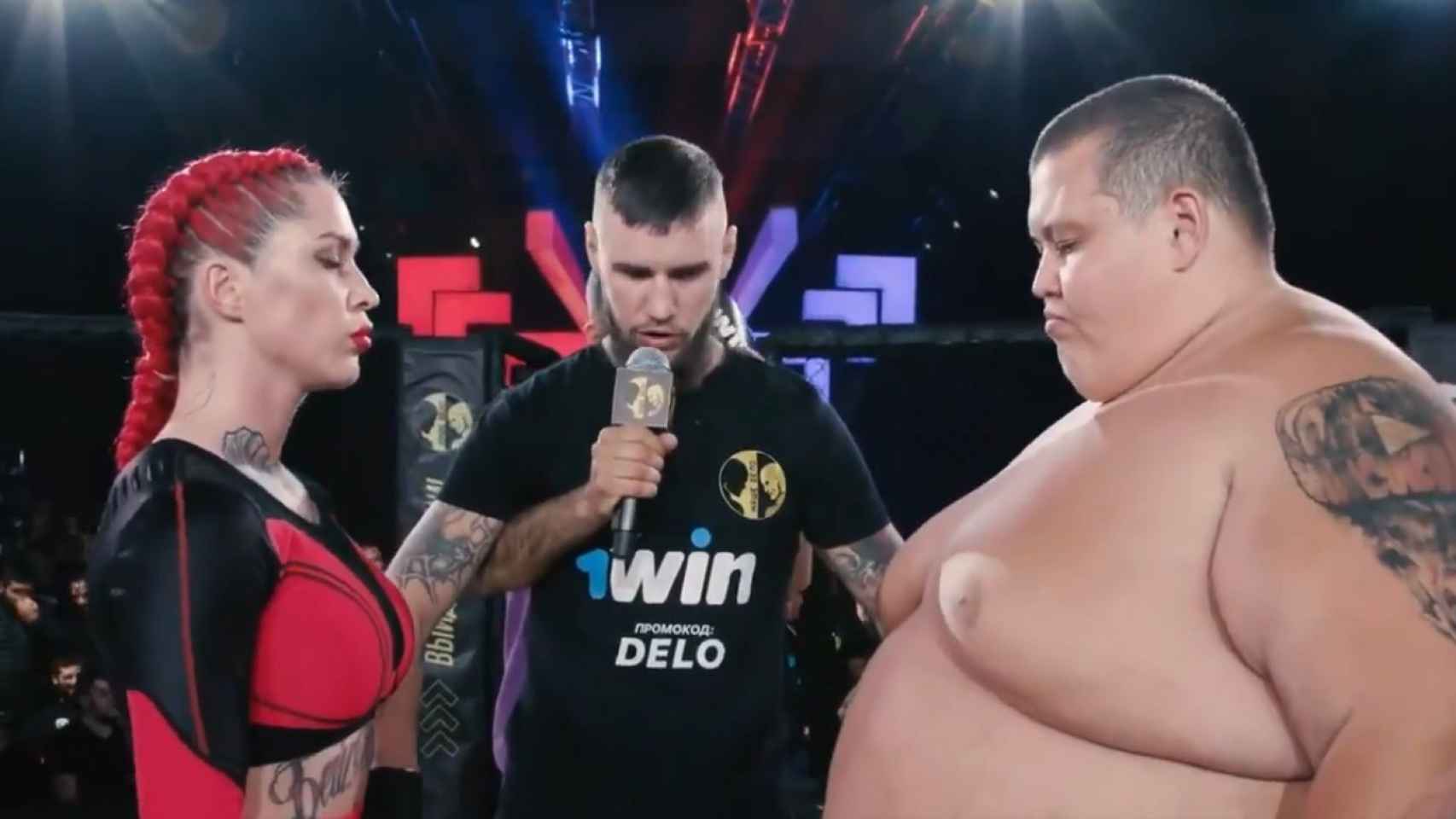 Combate de MMA entre Darina Madzyuk y Grigory Chistyakov