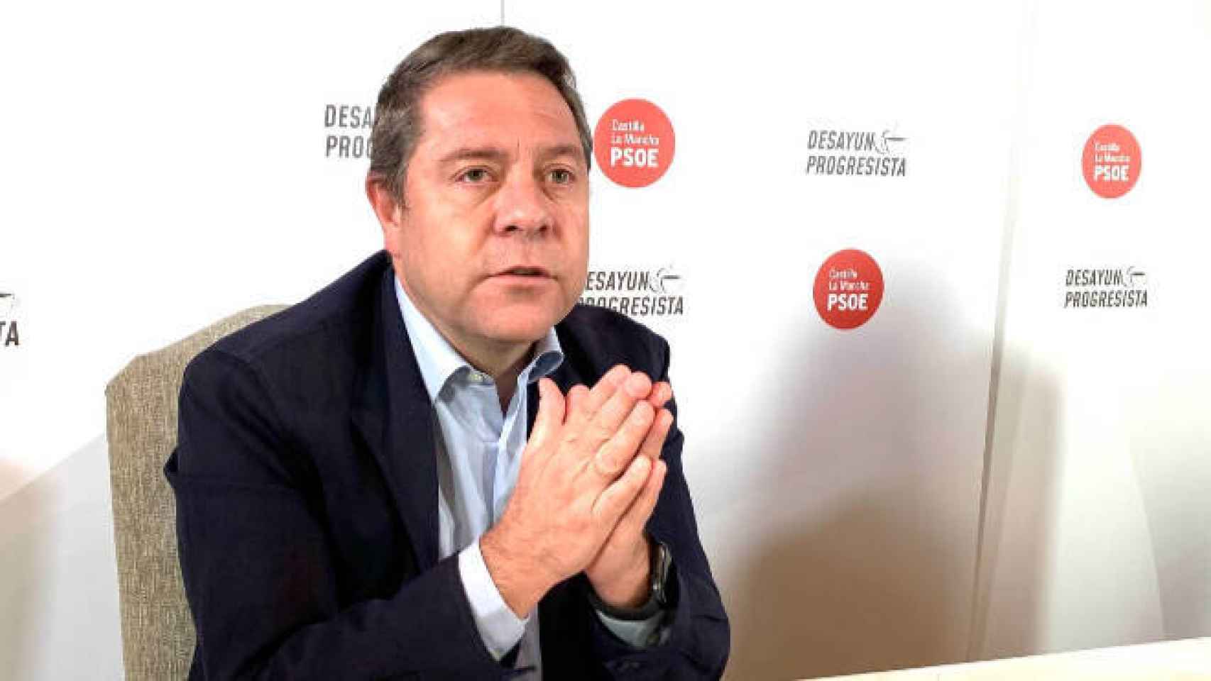Emiliano García-Page, presidente de Castilla-La Mancha y líder regional del PSOE, en una imagen reciente
