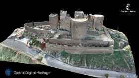 El modelo en 3D del Castillo de Consuegra pasa a formar parte del selecto grupo de modelos tridimensionales más espectaculares