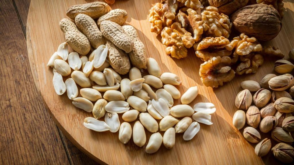 Nueces y otros frutos secos.