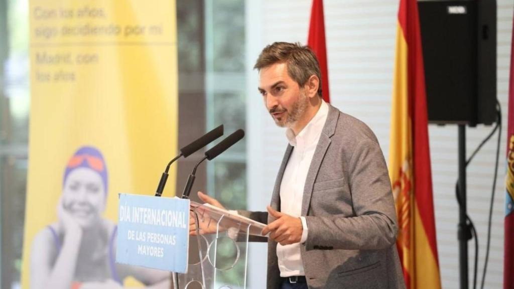 Pepe Aniorte, delegado del Área de Familias, Igualdad y Bienestar Social del Ayuntamiento de Madrid.