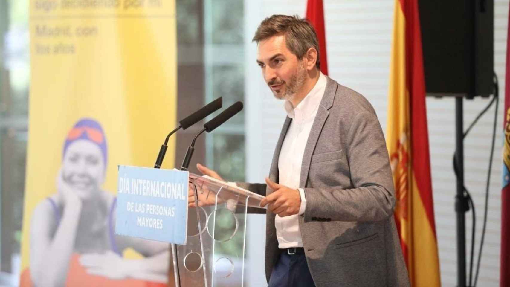 Pepe Aniorte, delegado del Área de Familias, Igualdad y Bienestar Social del Ayuntamiento de Madrid.