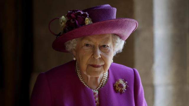 La reina Isabel, durante un acto en Londres.