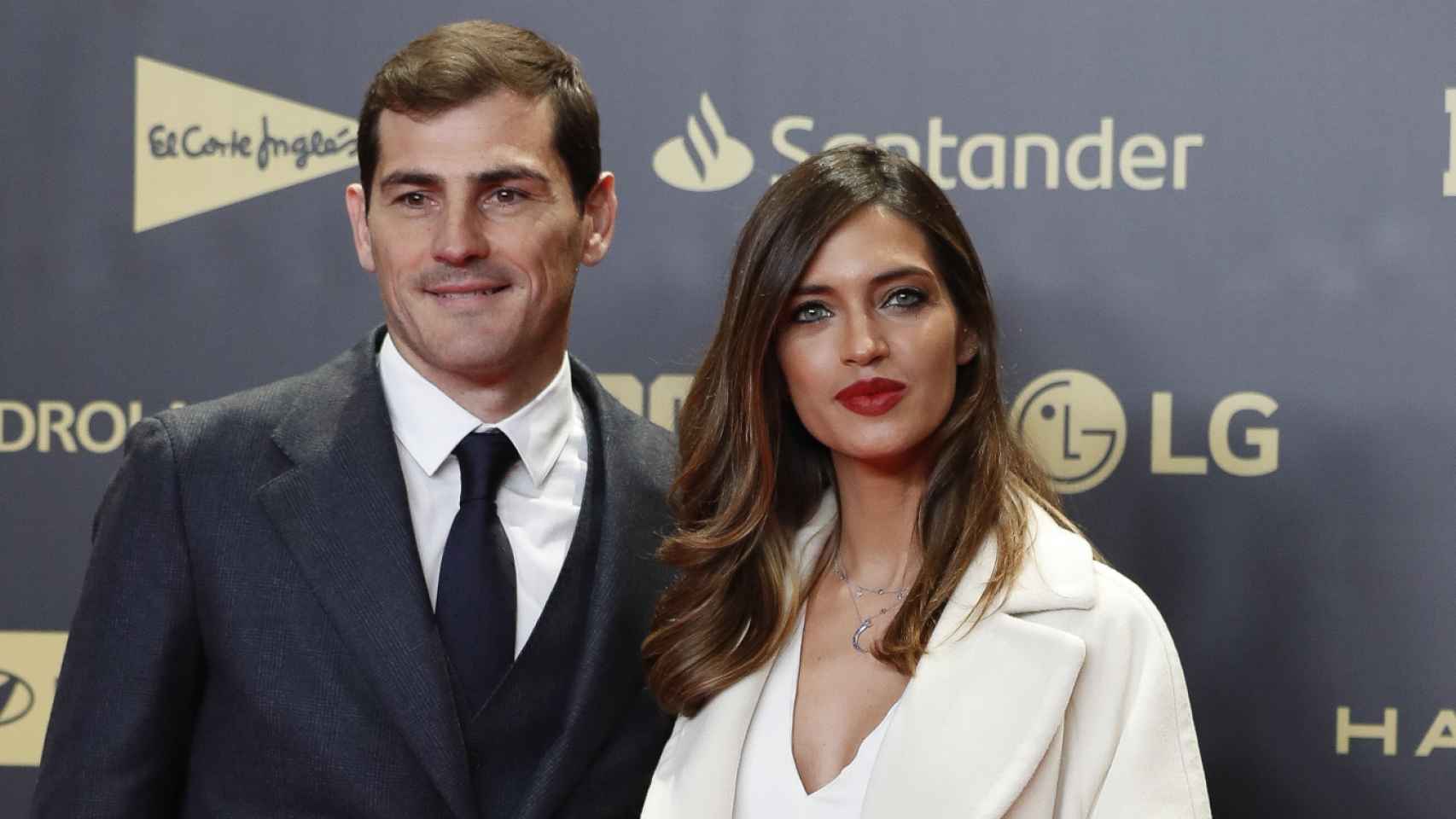 Iker Casillas y Sara Carbonero, durante un evento en Madrid.