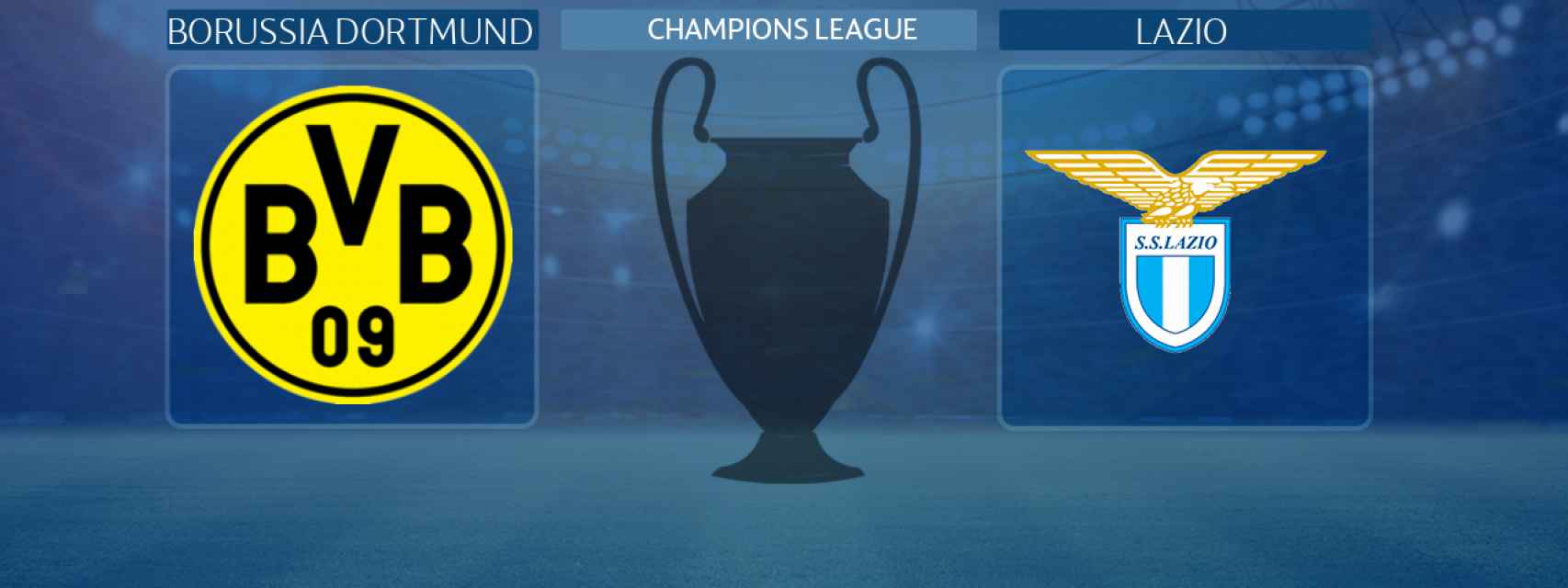 Borussia Dortmund - Lazio, partido de la Champions League