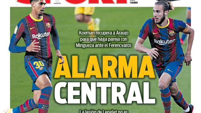 Portada Sport (01/12/20)