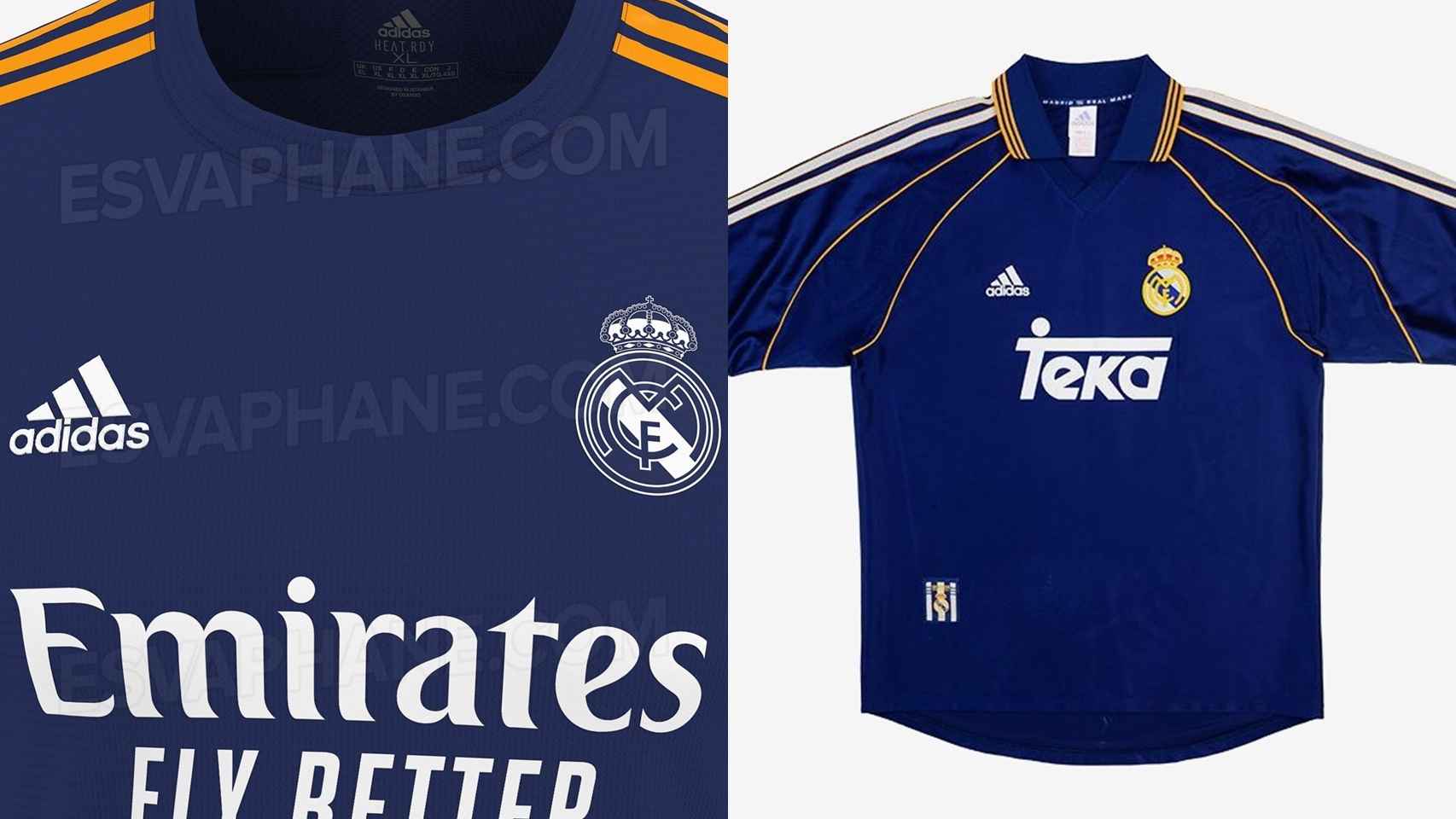 Se filtra el primer diseño de la camiseta visitante del Real Madrid para la temporada 2021/2022