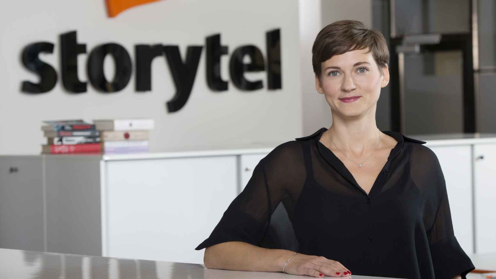 Lotten Skeppstedt, country manager de Storytel.