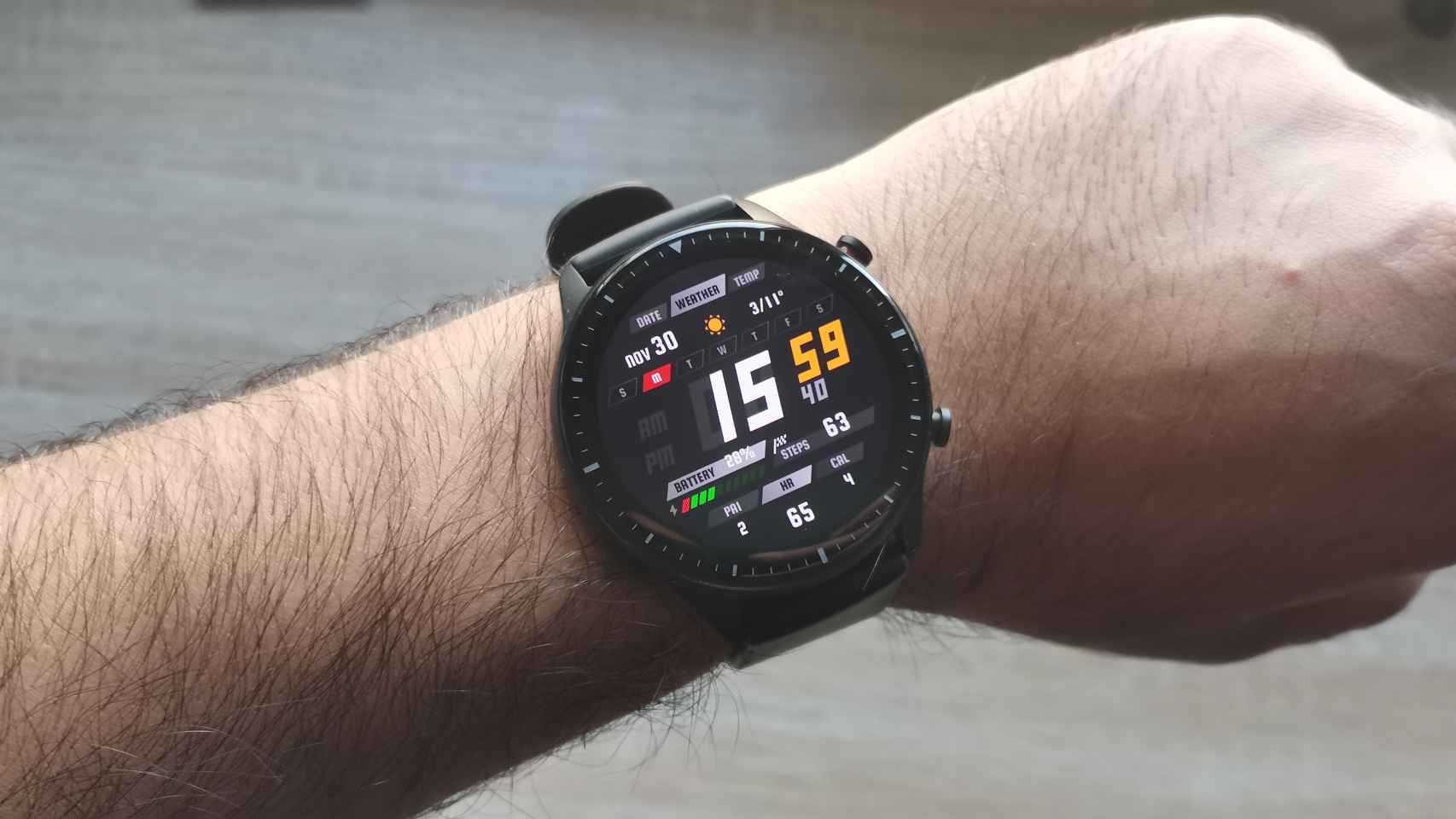 AMAZFIT Smartwatch Reloj Inteligente Amazfit Gtr 4 Gris Y Negro