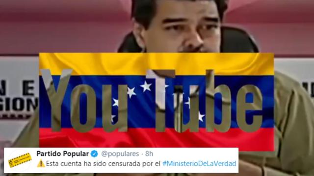 Un momento del vídeo del PP sobre el 'Ministerio de la Verdad'