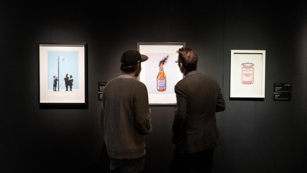 Sala de exposiciones de Banksy.