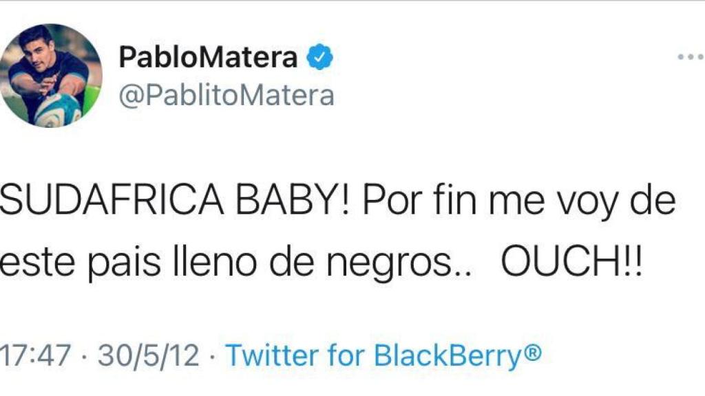 Mensaje de Matera