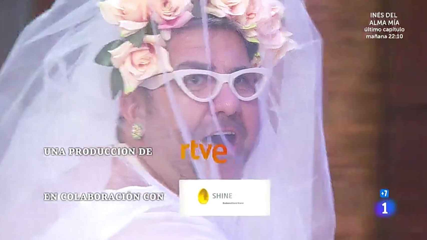 Florentino Fernández vestido de novia, en 'MasterChef Celebrity'.