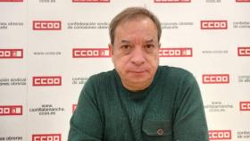 El secretario provincial de políticas sociales de CCOO Albacete, Juan Francisco Zamora