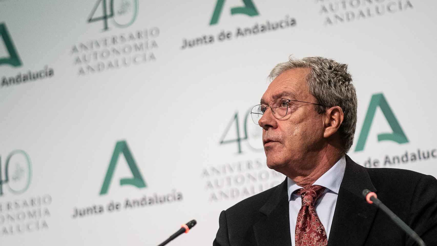El consejero andaluz de Transformación Económica, Industria, Conocimiento y Universidades, Rogelio Velasco.