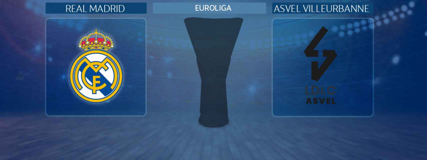 Real Madrid - Asvel Villeurbanne, partido de la Euroliga