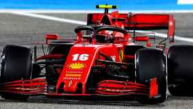 El Ferrari de Charles Leclerc en Bahrein