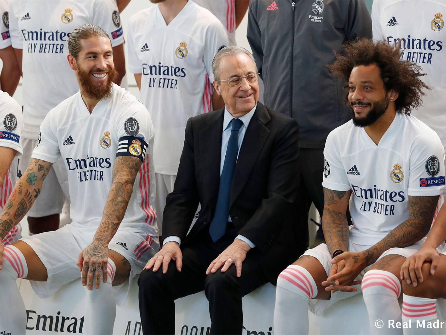 El Real Madrid se hace la foto oficial de la temporada