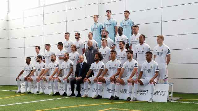 El Real Madrid se hace la foto oficial de la temporada 2020/2021