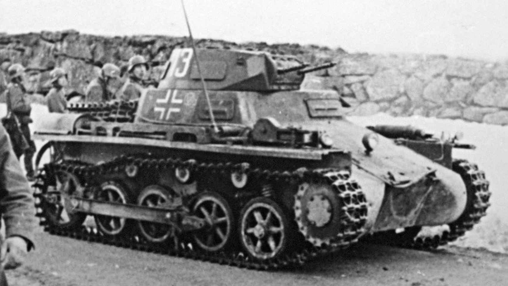 Panzer I en 1940.