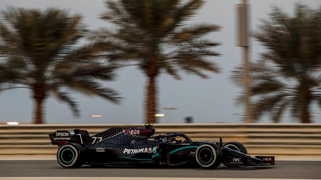 Bottas en el Gran Premio de Sakhir