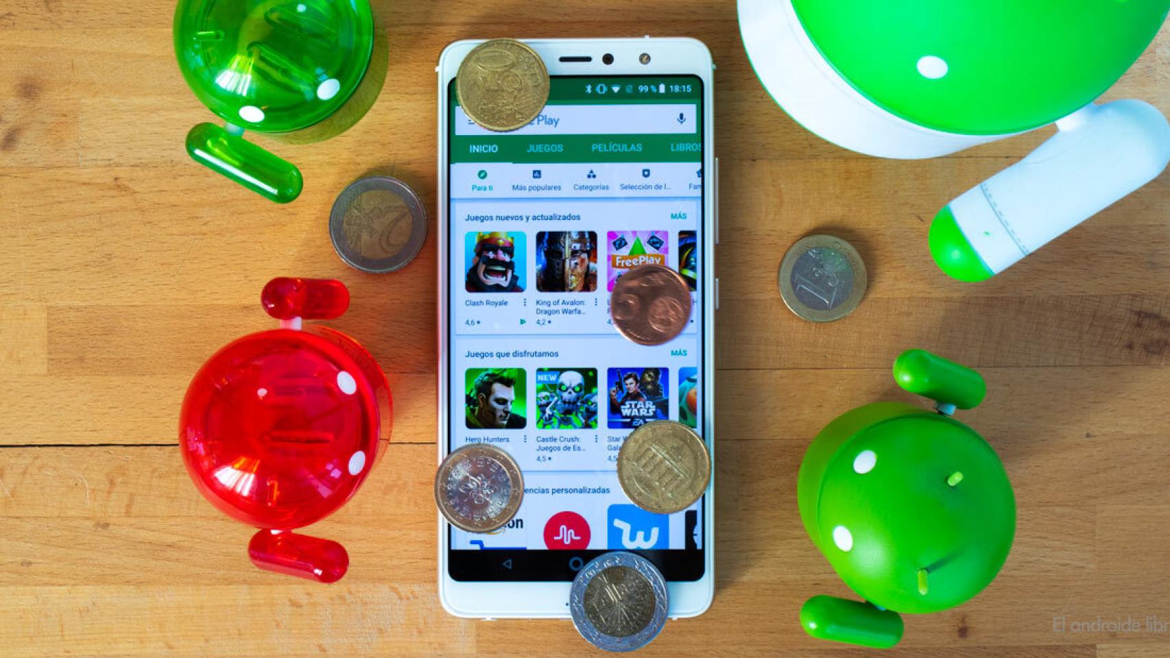 Android: apps y juegos de pago que podrás descargar gratis desde