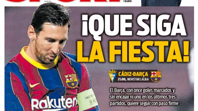 Portada SPORT