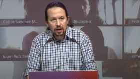 Pablo Iglesias, en el Consejo Confederal de Unidas Podemos.