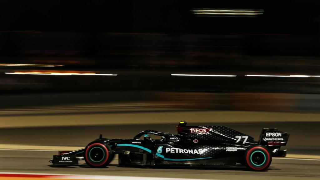Bottas en el Gran Premio de Sakhir