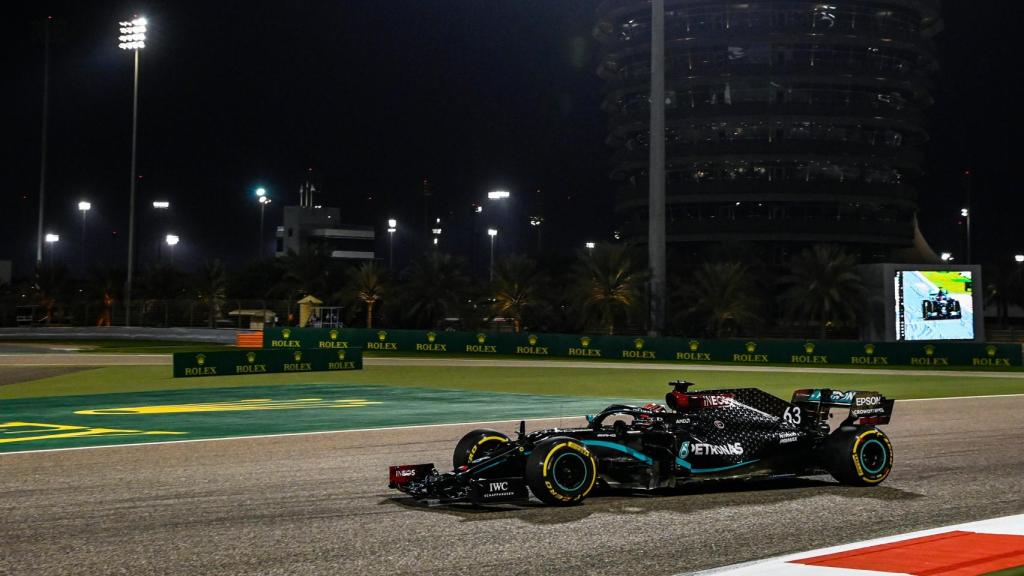 Russell en el GP de Sakhir