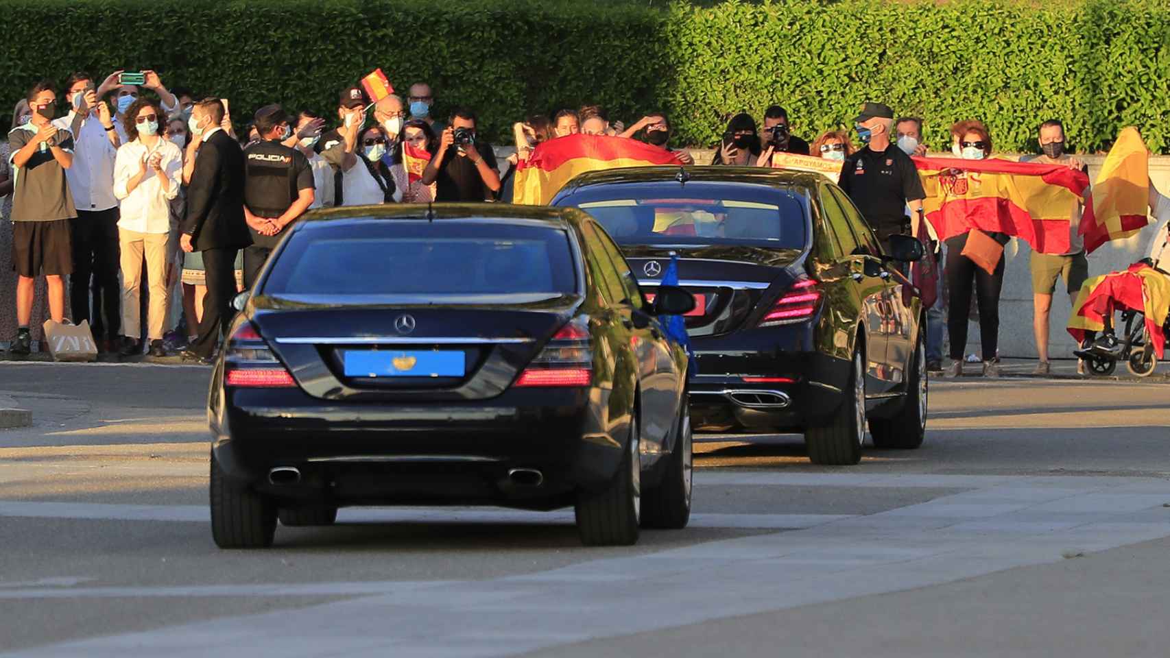 Estos son los Mercedes Clase S utilizados por la familia real.