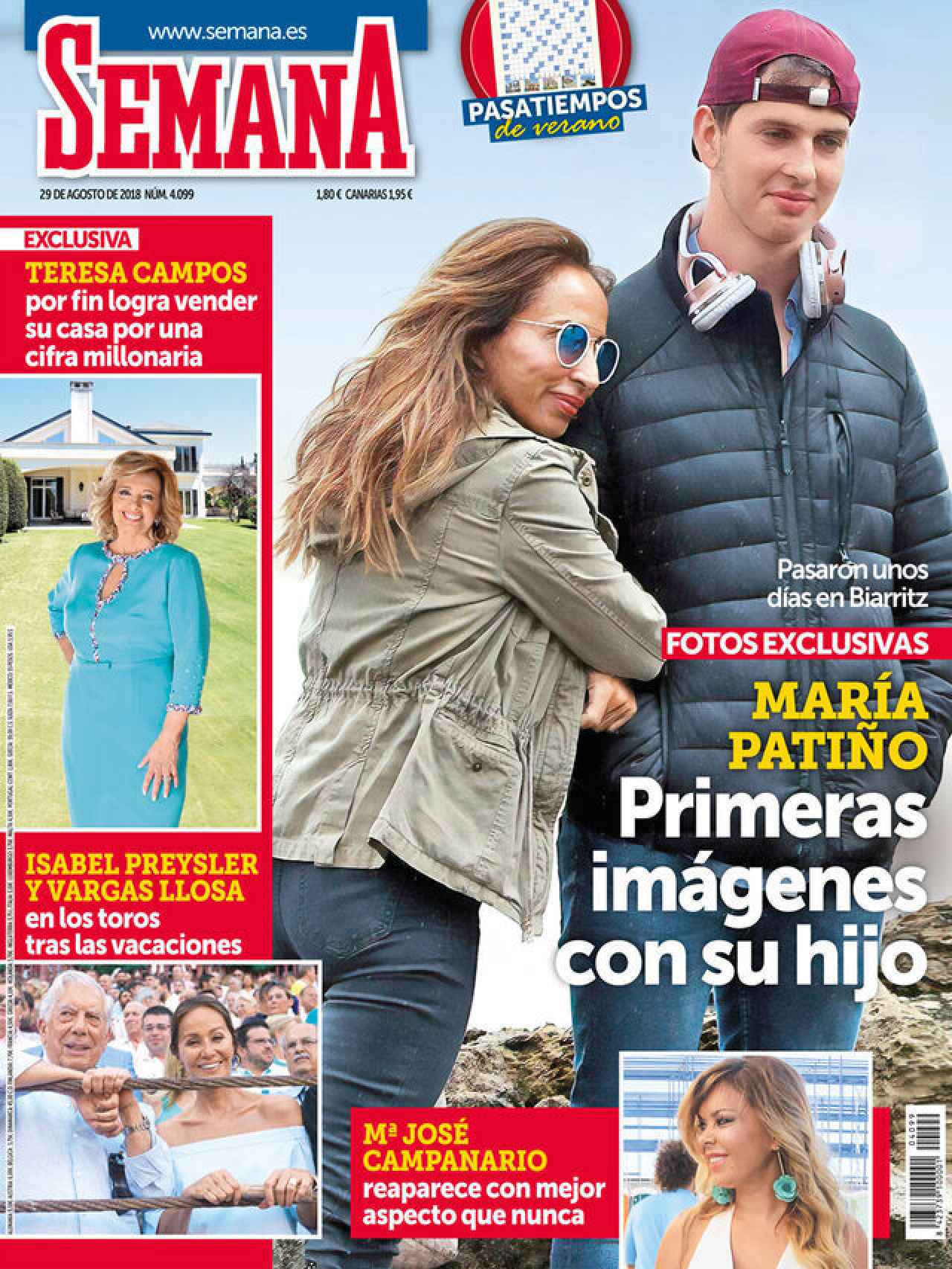 Julio fue 'presentando' públicamente en 2018 en una portada de la revista 'Semana'.