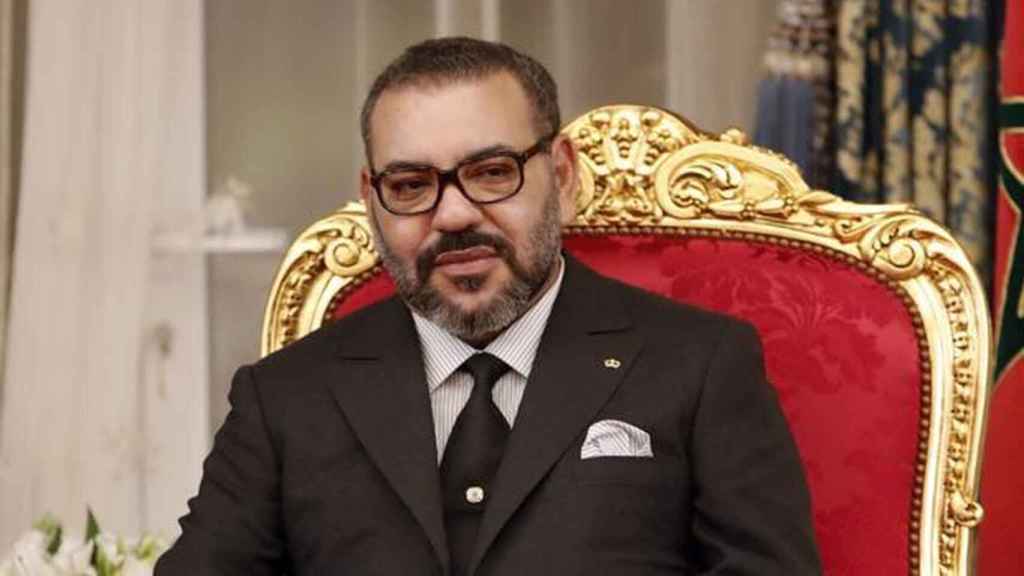 El rey de Marruecos, Mohamed VI.
