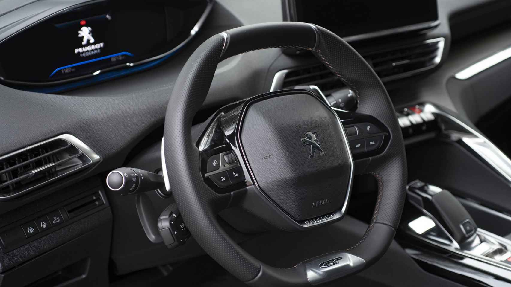Interior del Peugeot 3008.