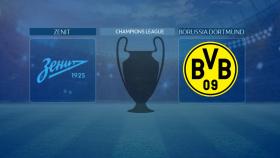 Zenit - Borussia Dortmund, partido de la Champions League