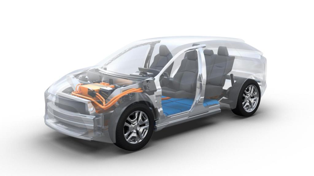 La plataforma e-TNGA de Toyota.