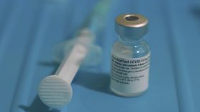Una dosis de la vacuna de Pfizer y BioNTech contra el coronavirus.