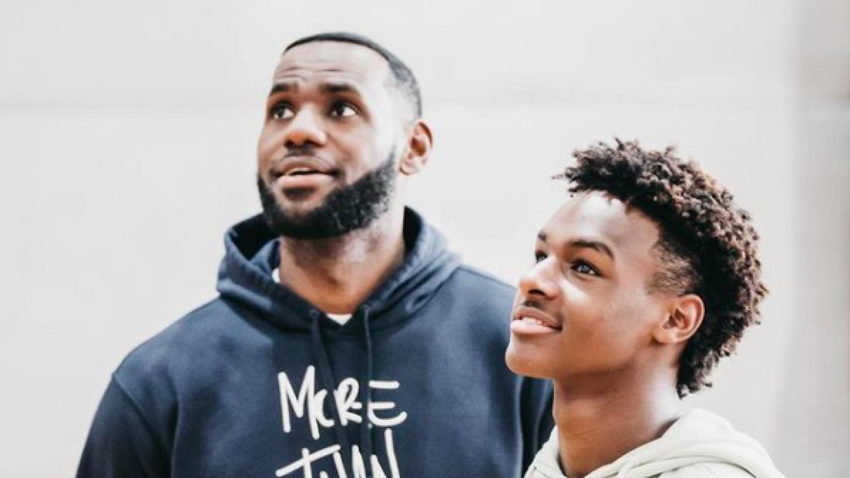 El Plan De LeBron James En La NBA: Jugar Con Su Hijo, Batir El Récord ...