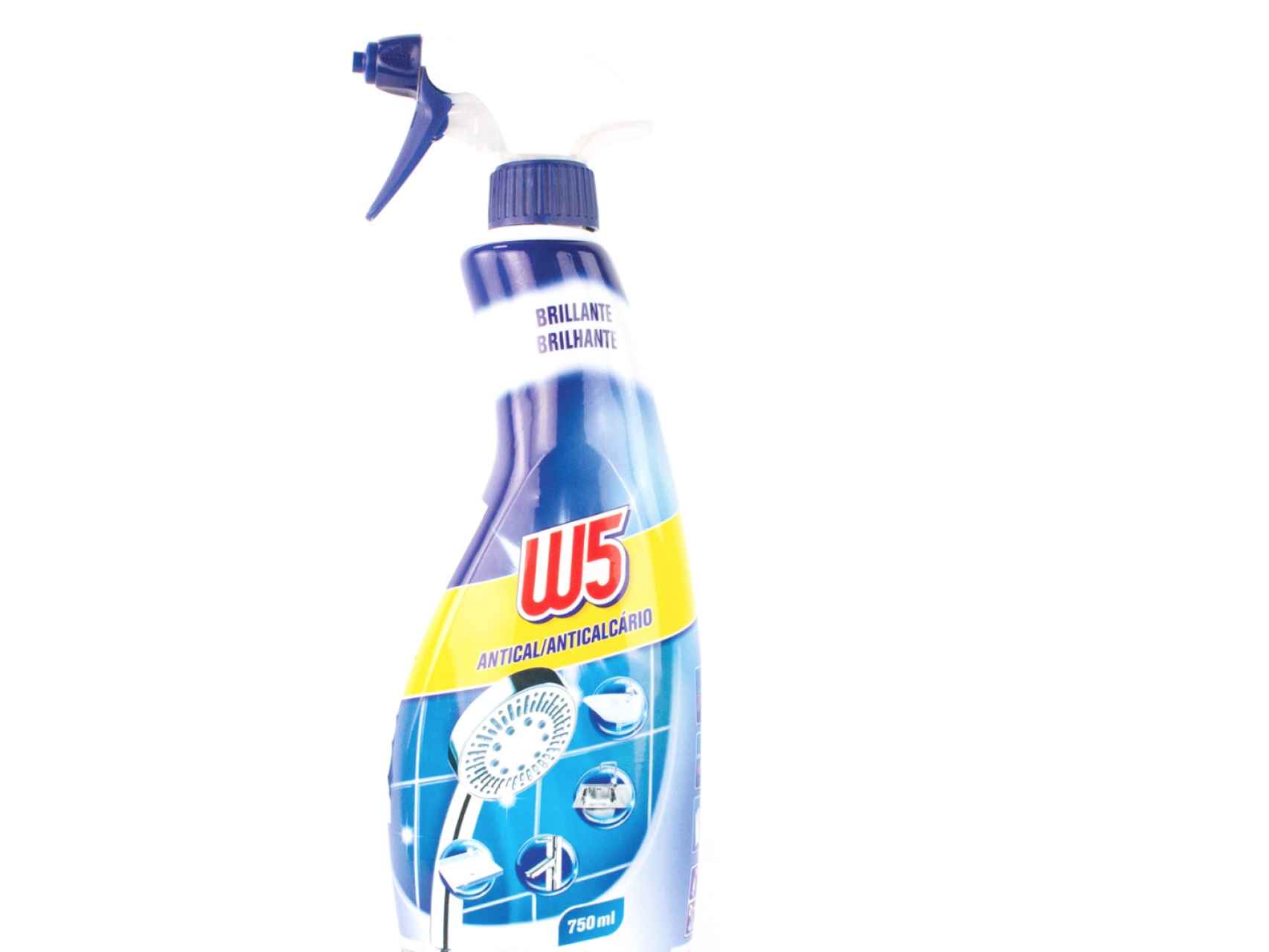 Limpiador de baño W5 spray antical de Lidl.
