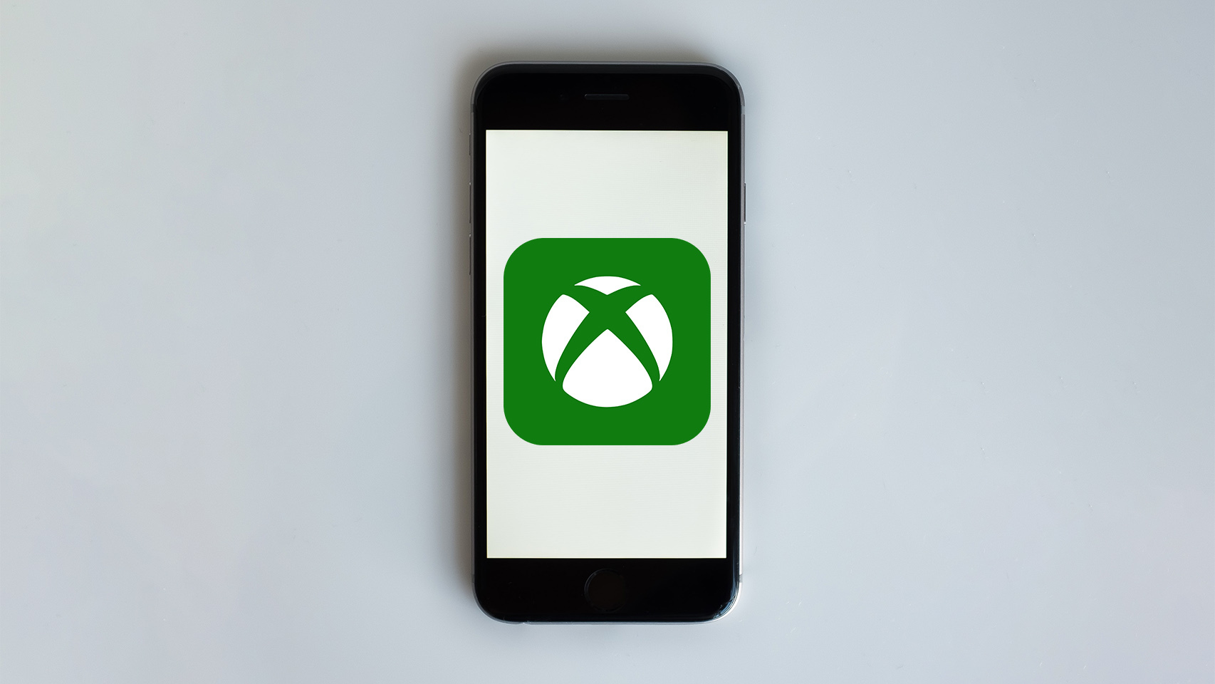 Logo de Xbox en un iPhone