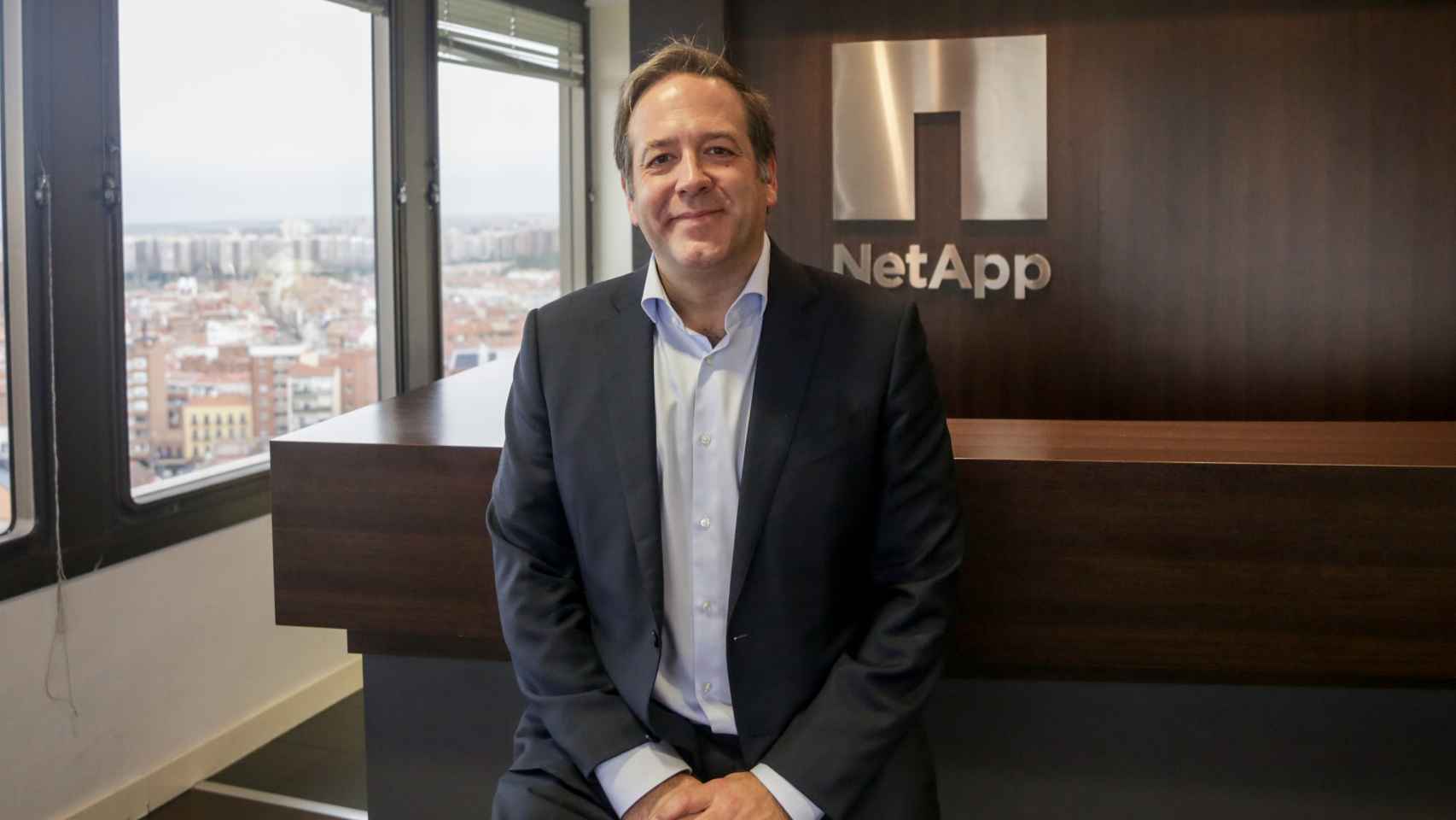 Ignacio Villalgordo, director general de NetApp en España.