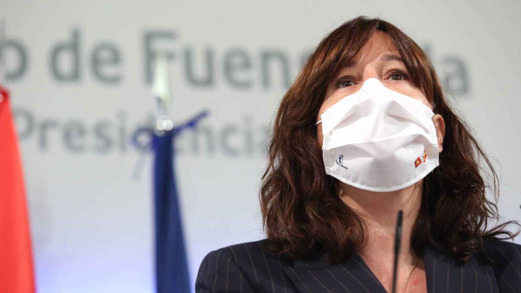 Blanca Fernández, portavoz del Gobierno de Castilla-La Mancha, en una imagen de archivo