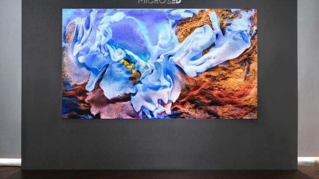 Televisor MicroLED de 110 pulgadas